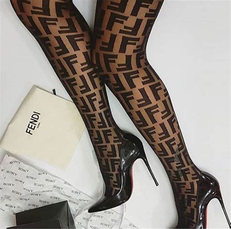 replica fendi stockings|fendi size chart tights.